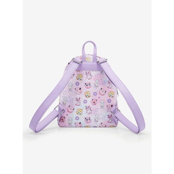 Loungefly Pastel Pink Character Backpack - Picture 3 of 4